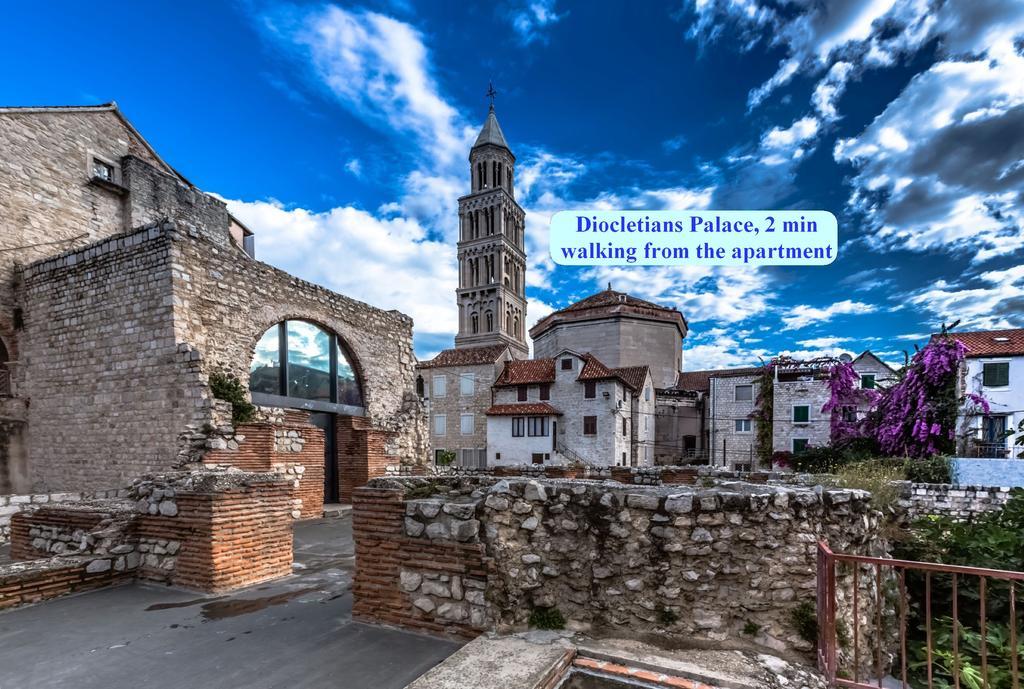 Chic Apartment In Center Split Kamer foto